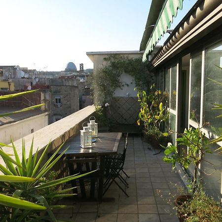 Historical Naples With Panoramic Terrace Apartment Exterior photo
